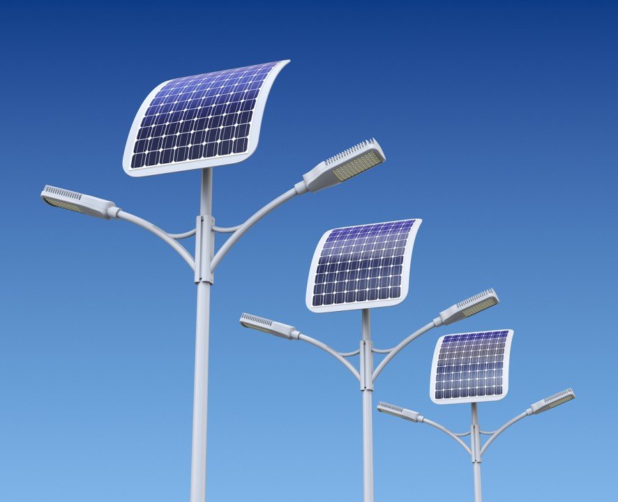 Solar street light